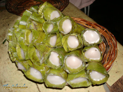 but sticky rice cones are also ...